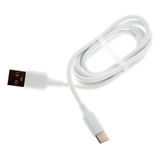 Cabo Mxt Usb Type C 1 Metro Branco Para Carga E Dados