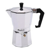 Cafetera Tipo Italiana Aluminio Hudson 9 Pocillos Cafe