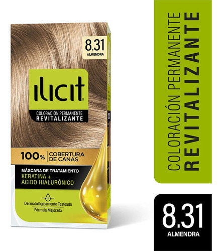 Ilicit Tintura  8 31 Almendra  67.5 Ml 45 G