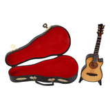 Guitarra En Miniatura Uk Plug De 16 Cm, Modelo Miniatura De
