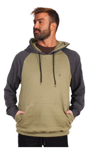 Buzo Canguro Volcom Liv Homax Hombre