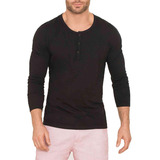 Camibuzo Rodrigo Negro Para Hombre Croydon