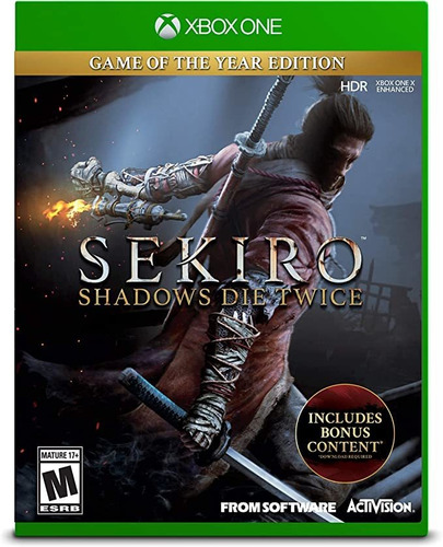 Sekiro: Shadows Die Twice  Game Of The Year Edition Activision Xbox One Físico