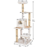 Catry Complex Cat Tree - Luxuriant Tower Combines Cat Hammoc