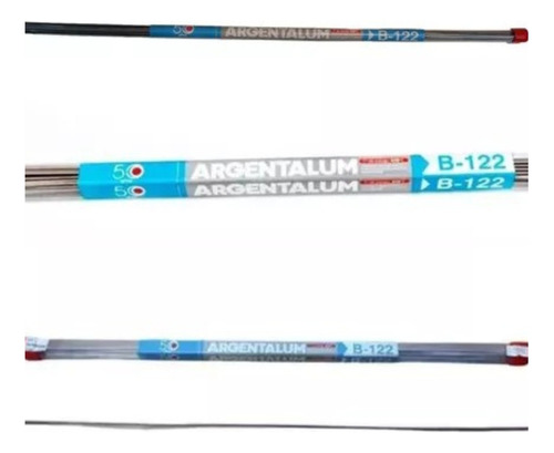 Varilla Argentalum Para Aluminio X10 Unidades 