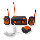 Base Con Handy Y Walkie Talkie Comunicadores Portátiles