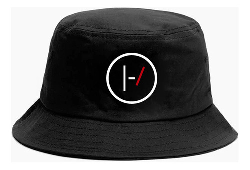 Gorro Bucket Hat Twenty One Pilots Logo Estampado