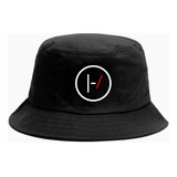 Gorro Bucket Hat Twenty One Pilots Logo Estampado