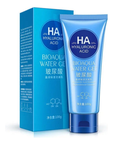 Limpiador Facial Ácido Hialurónico Blanqueador Control Grasa