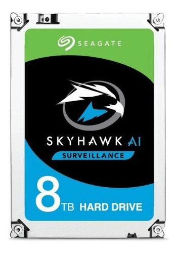 Disco Rígido Interno Seagate Skyhawk Ai Surveillance St8000ve000 8tb