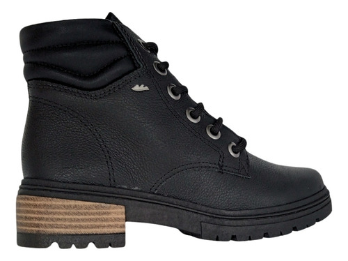 Bota Coturno Em Couro Dakota G9781