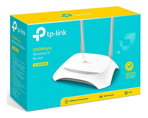 Roteador Wireless Tp-link N 300mbps - Tl-wr840n