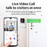 Camara Timbre De Video Inteligente Wifi Doorbell 120 Grados