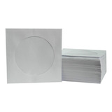 Envelopes Papel Branco  Cd / Dvd Visor Transparente 100un