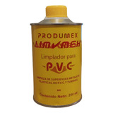 Limpiador Para Pvc Y Tuberías D Metal Limmex 250 Ml 1 Lata 