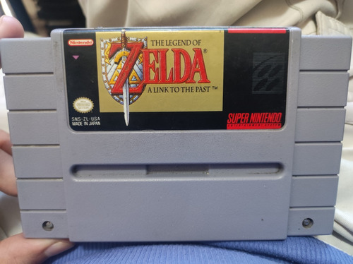 Snes Zelda Para Super Nintendo Original Link To The Past