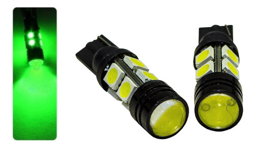 2 Par Focos Pellizco T10 Híper Led 5050smd Brillante Lupa