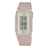 Reloj Mujer Casio Lf-10wh-4df Core Ladies Color De La Correa Rosa Color Del Bisel Rosa Color Del Fondo Rosa