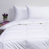 Edredon Pluma King 100% Duvet + 2 Almohadas Regalo