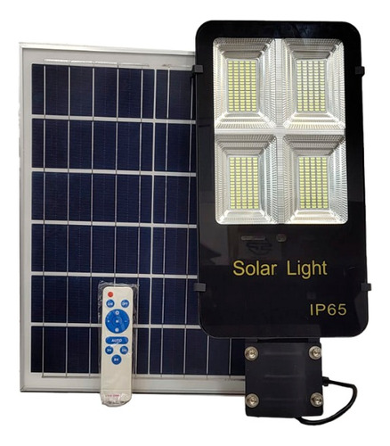 Luminaria Solar Autonomo 100w Panel Led Alumbrado Publico