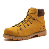 Bota Coturno Timberland Union Boot Em Couro E Sola Latex Top