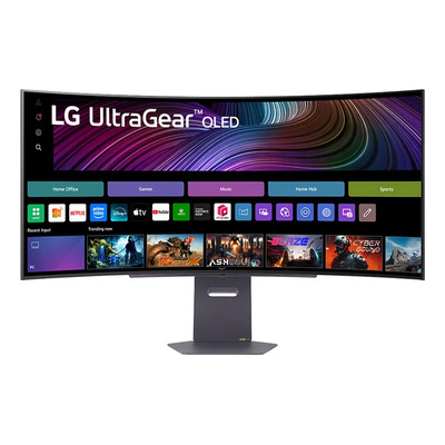 LG Monitor 45 Ultragear 240hz Curved Gaming With Webos Negro | Meses sin interés