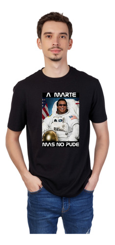 Camiseta A Marte Mas No Pude Diomedes Astronauta