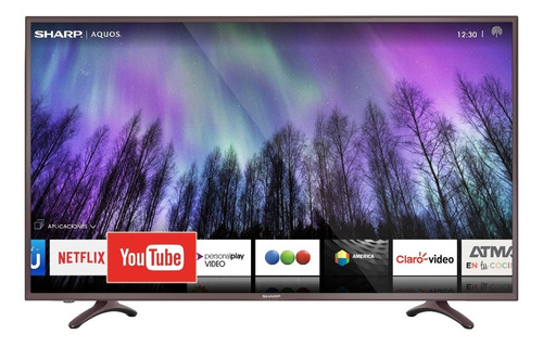 Smart Tv Sharp Aquos Sh5520kuhdx Led 4k 55  220v