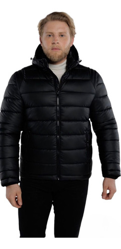 Jaqueta Puffer Masculina Forrada Tendência Luxo