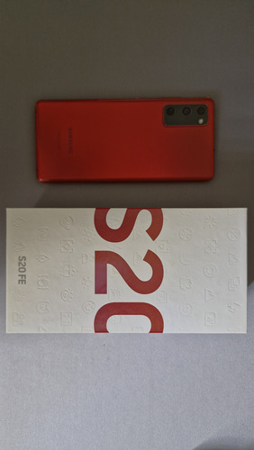Samsung Galaxy S20 Fe, 256gb, 8gb Ram, Rojo