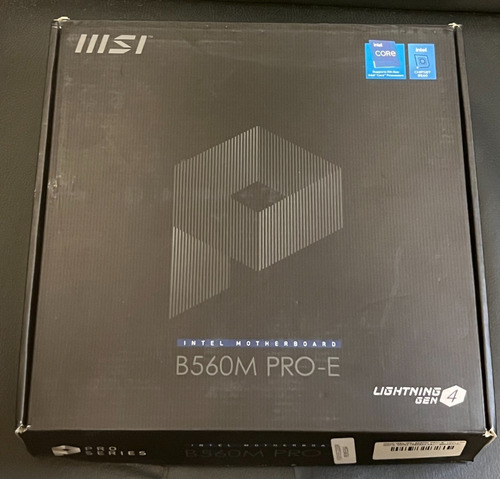 Placa Mãe Msi Intel B560m Pro-e Lga 1200 Ddr4