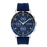 Reloj Para Hombre Calvin Klein Gauge Sport 25200071 Azul