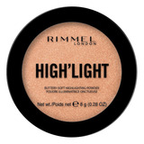 Polvo De Maquillaje Rimmel High'light 003 Afterglow X 8 G