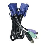 Cable Para Kvm De 3 Mts Marca Planet 