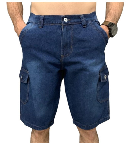 Bermudas Masculina Cargo 6 Bolsos Bermuda Otimo Preço Oferta