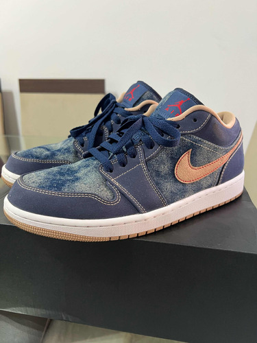 Jordan 1 Low Se Denim Com Nota Fiscal