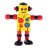 Robot De Madera Juguete Didáctico Niños / Barbazar 