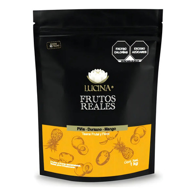 Tisana Frutal Lucina 1kg Con Durazno Piña Mango Sin Azúcar | Meses sin interés