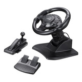 Pc Racing Gaming Pedal Del Volante Vibración De 270 Grados