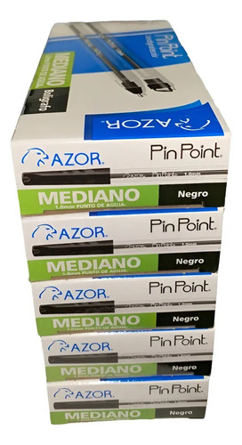 Boligrafo Pin Point Punto Medio 1.0mm 5 Cajas C/12pz 60 Pzs
