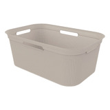 Cesta De Ropa Brisen 41 Lt Rotho 59x23x39 Cm Capuccino