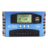 Regulador De Panel Solar Mppt 30a-100a 12v/24v, Controlador Color 100a
