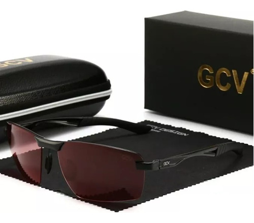 Gcv Gafas De Sol Polarizadas, Diseño Deportivo Para Hombre