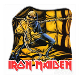 Adesivo Resinado3d Banda Iron Maiden Disco Piece Of Mind