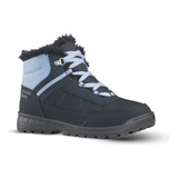 Botas Senderismo Impermeables Sh100 Niños Azul/gris Quechua