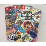 Lote Caja Juegos De Mario Para Nintendo Switch