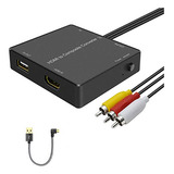 Adaptador Hdmi A Av Ruipuo Para Fire Stick, Roku - 1080p,