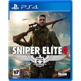 Jogo Ps4 Sniper Elite 4 Midia Fisica