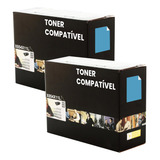 Kit 02 Toner X654 Compatível Para Impressora Lexmark X656de