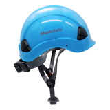 Casco Seguridad Azul De Rescate 6 Puntos Maple Safe